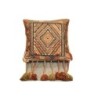 Antique Qashqai Kelim Throw Cushion