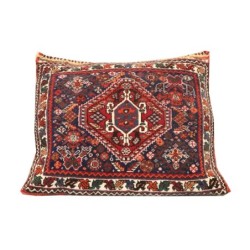 Fine Old Qashqai Throw Cushion