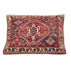 Fine Old Qashqai Throw Cushion