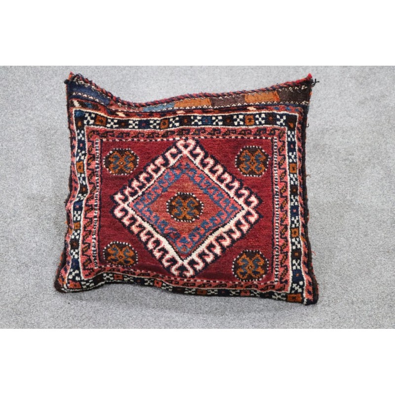Fine Old Qashqai Throw Cushion