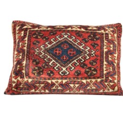 Fine Old Qashqai Throw Cushion