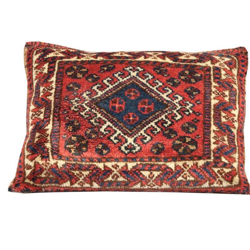 Fine Old Qashqai Throw Cushion