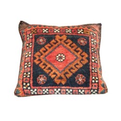 Fine Old Qashqai Throw Cushion
