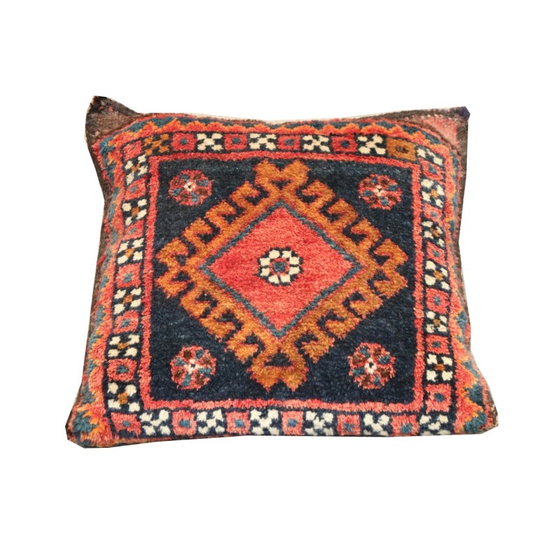 Fine Old Qashqai Throw Cushion