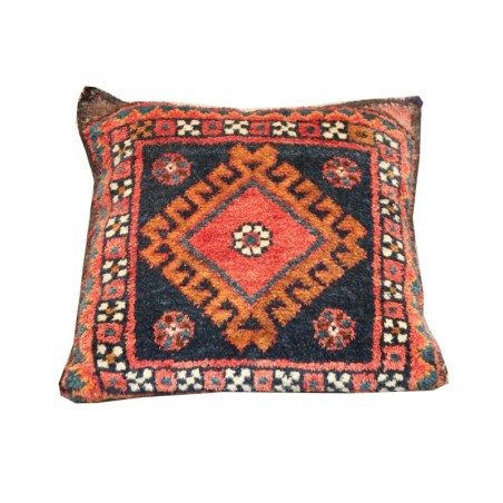 Fine Old Qashqai Throw Cushion
