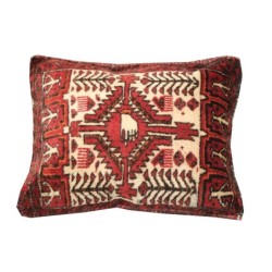 Fine Old Qashqai Throw Cushion