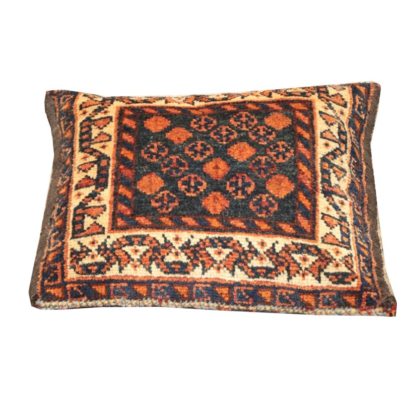 Antique Qashqai Throw Cushion