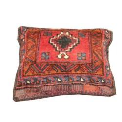 Fine Old Qashqai Throw Cushion
