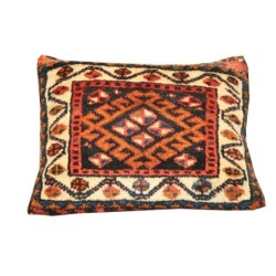 Fine Old Qashqai Throw Cushion